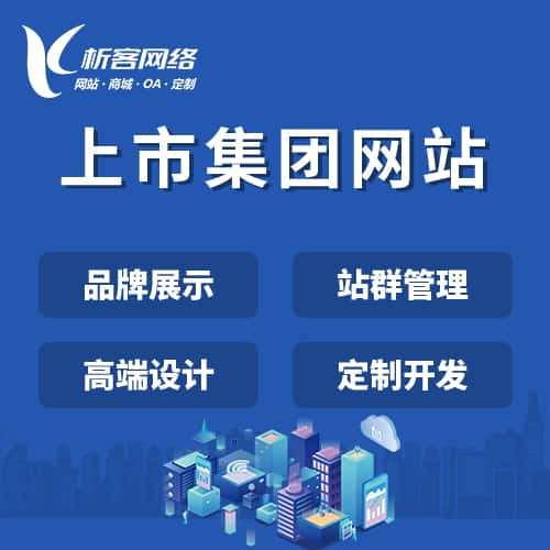 法国上市集团网站定制